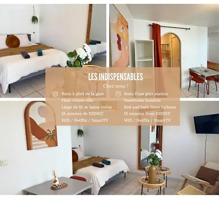 아파트 Cocon Proche Disneyland Lagny